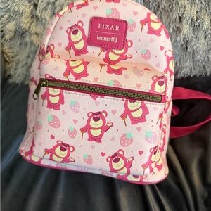 Loungefly Pixar Pink Kids Backpack